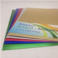 metallic poster board
