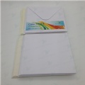 square white & cream envelope+card
