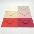 C6 Leather Embossed Envelope