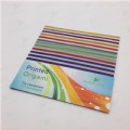 printed origami paper - transparent