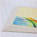 A5 Linen metallic cardboard