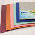 A4 embossed metallic paper