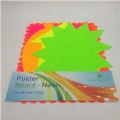 neon shape poster board